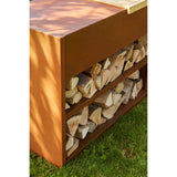 Barbecook Nestor Buddy tavolo in acciaio corten