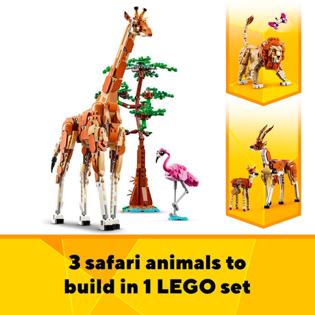 Animali safari 3 in 1 Lego Creator - 31150