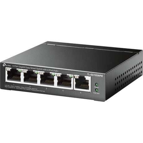 Tp-Link TL-SG105MPE Easy Smart Switch Gigabit a 5 porte con PoE+ a 4 porte (PoE da 120 W con 30 W per porta)