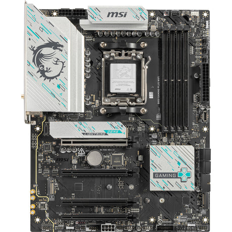 Scheda madre MSI B850 Gaming Plus WiFi Socket AM5 (RAID, 5GB-LAN, WiFi 7, BT, audio, ATX)