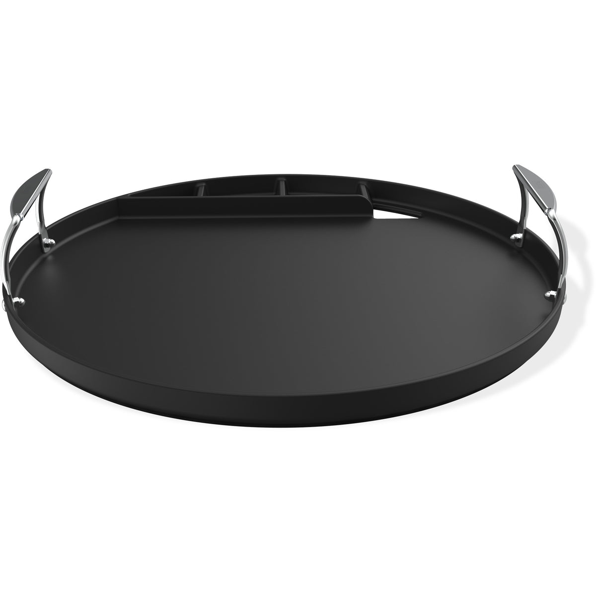 Plancha full-size Weber - per barbecue a carbonella Piastra grill da 57 cm (nera)