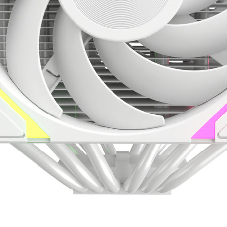 Dissipatore CPU Xyz PC Gear Thermax 6 Duo RGB (Bianco, Arbb, Pwm)
