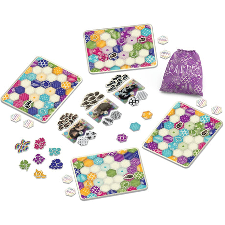 White goblin games gioco da tavolo calico (olandese, 1 - 4 giocatori, 45 minuti, da 10 anni)