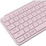Keychron b1 pro-k4, tastiera (rosa chiaro, internazionale statunitense, interruttori a forbice, 75%, copritasti in abs, 2,4 ghz | bluetooth 5.2 | usb-c)