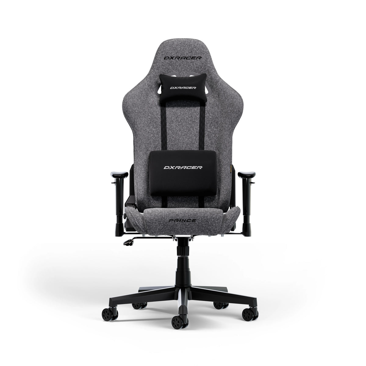 Sedia da gioco in tessuto grigio Dxracer Prince l (grigio)