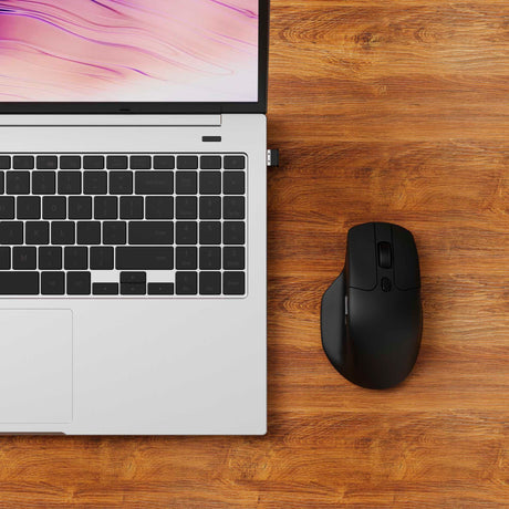 Mouse wireless Keychron m6-a1 (nero, 100 - 26.000 dpi, USB-C Bluetooth 5.1 2,4 GHz)