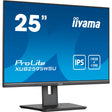 Monitor Iiyama prolite xub2595wsu-b5 25 (nero, HDMI, porta display, VGA, 2x USB-A, USB-B)