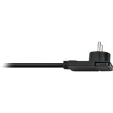 Brennerstuhl presa comfort-line plus con spina piatta 4x nero 2m h05vv-f 3g1,5 - 1153100100