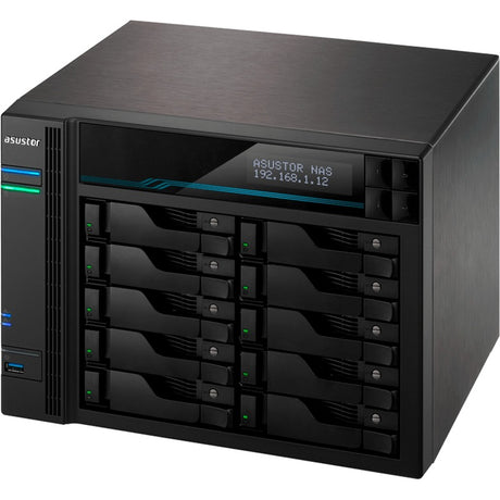 Asustor lockerstor 10 pro as7110t nas (nero)