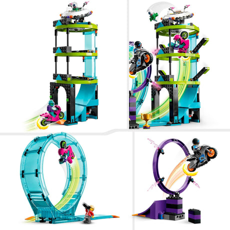 Lego City - Giocattolo da costruzione sfida acrobatica definitiva (60361)