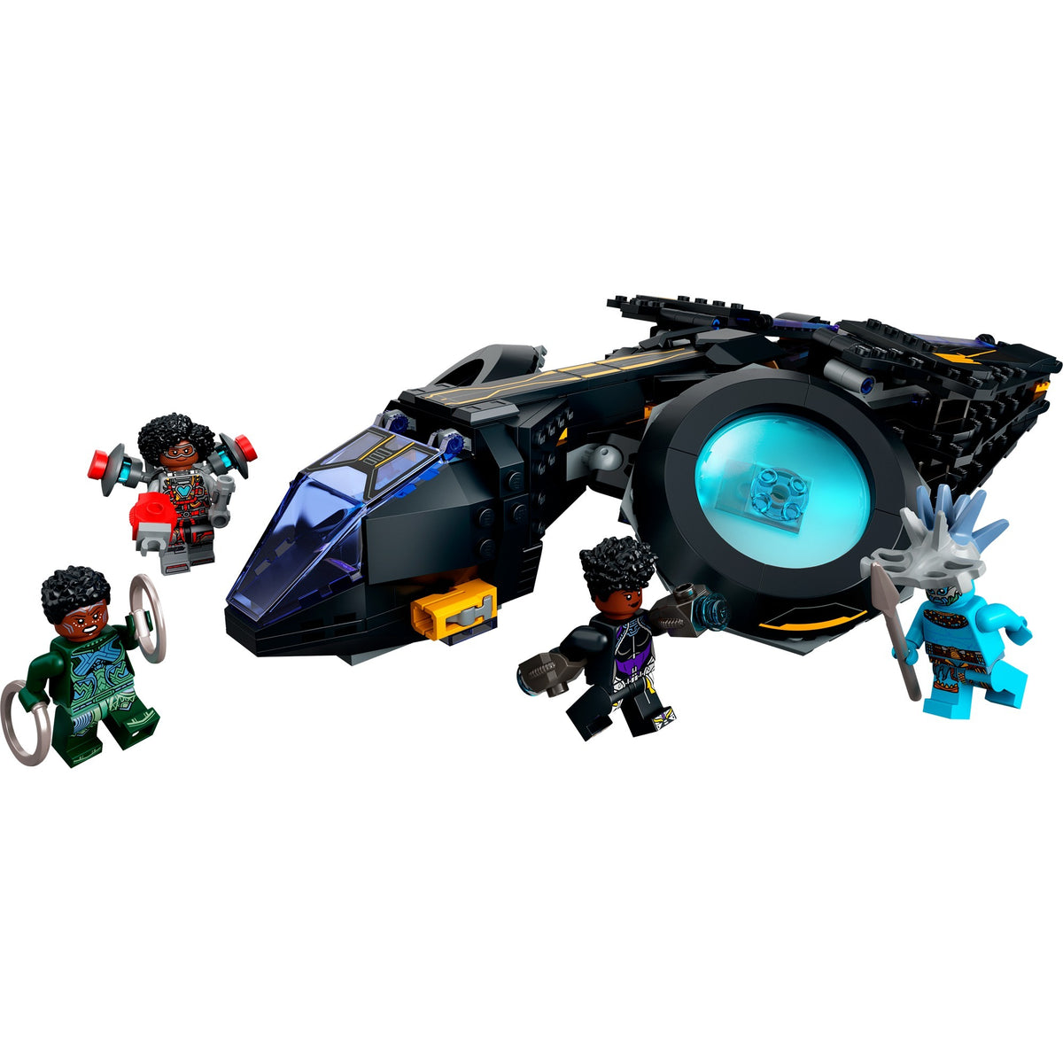 Lego Marvel - Giocattolo costruibile dell'uccello solare di Shuri (76211)