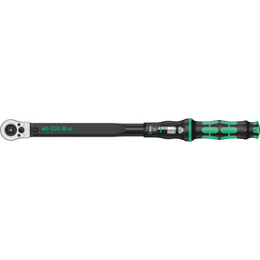 Chiave dinamometrica regolabile Wera click-torque c 3 push r l (nero verde, 40-200 nm)