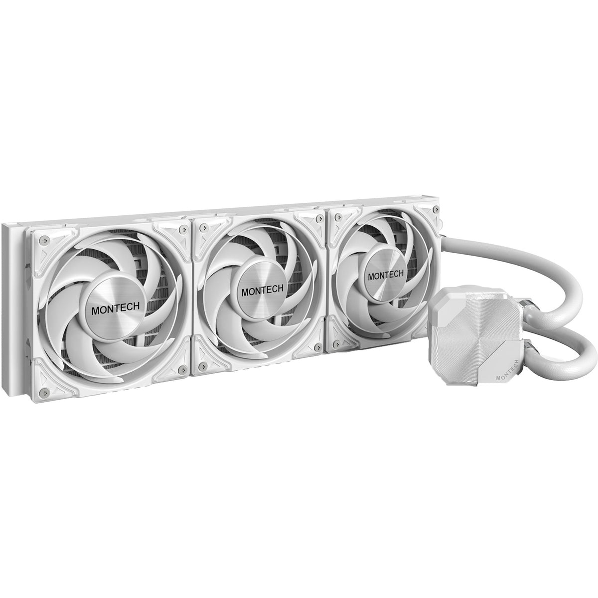 Montech hyperflow silent 360 raffreddamento ad acqua (bianco)