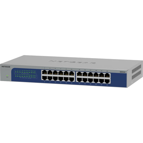 Switch non gestito Netgear GS524 Gigabit Ethernet a 24 porte (grigio blu)
