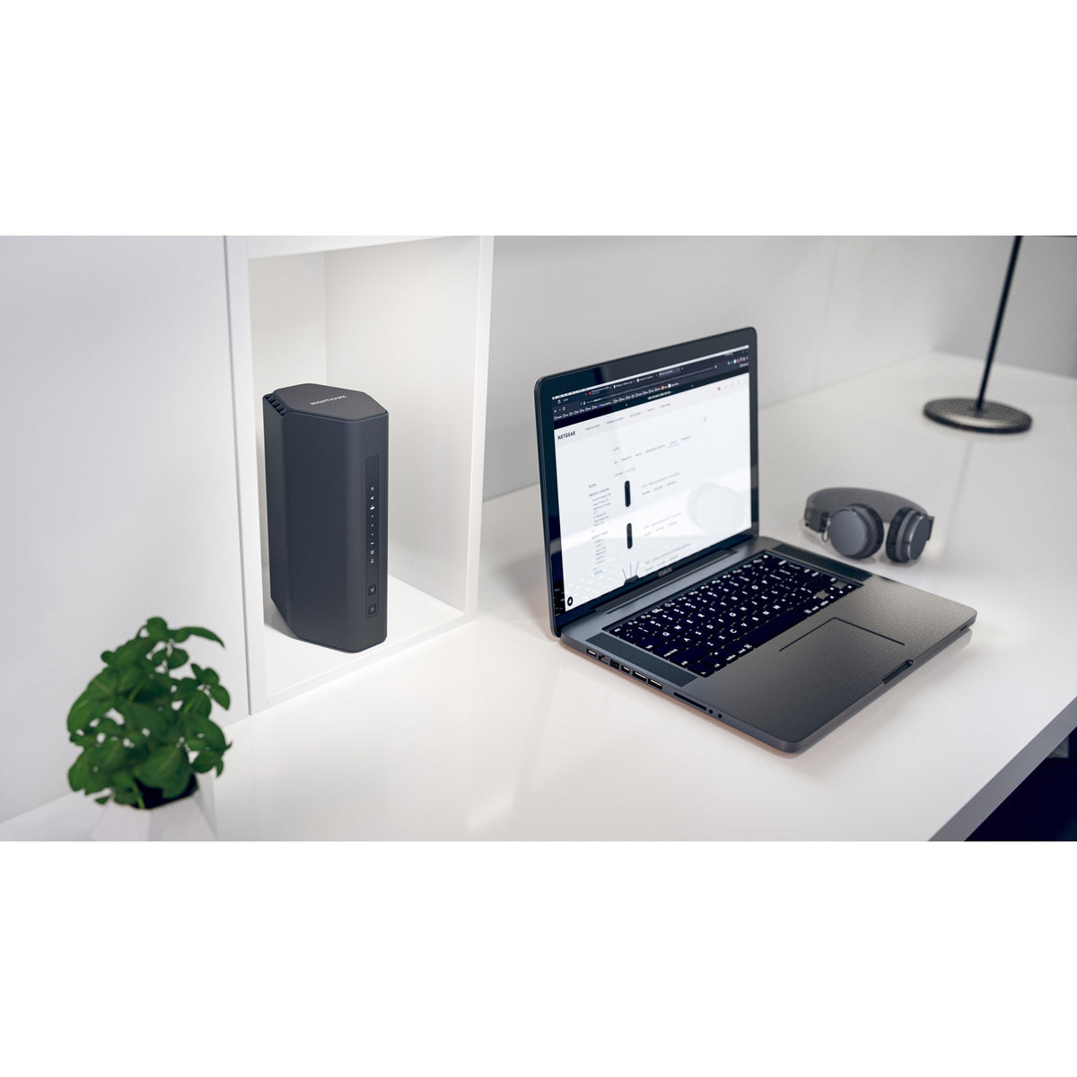 Netgear nighthawk wifi 7 router rs200 (nero)