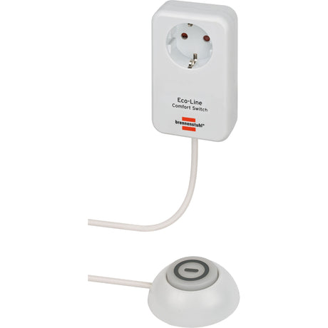 Presa adattatore interruttore comfort Brennerstuhl eco-line (bianco)