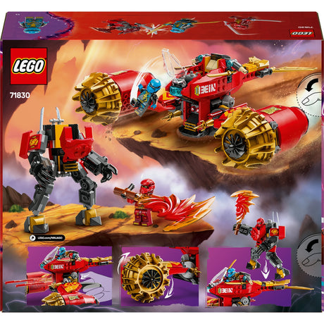 Lego Ninjago 71830 Il veicolo mecha da tempesta di Kai