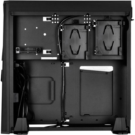 Custodia da tavolo Silverstone sst-rvz02b-w window-kit (nera | 2x USB-A | finestra)