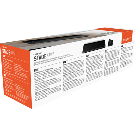 Soundbar Creative stage air v2 (nera, bluetooth)
