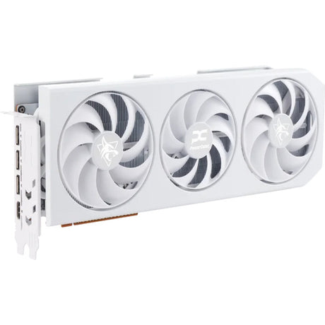 Scheda grafica Powercolor Radeon RX 9070 XT Hellhound Spectral White 16GB GDDR6 (bianco, RDNA4, GDDR6, 3x Display Port, 1x HDMI)