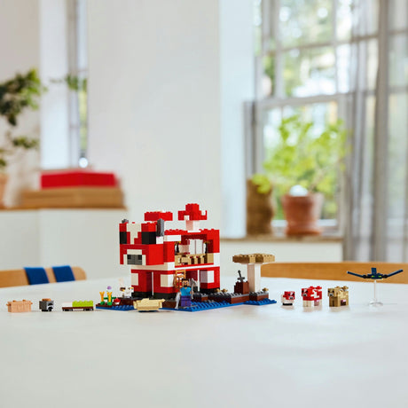 Lego Minecraft la casa del mooshroom - 21270