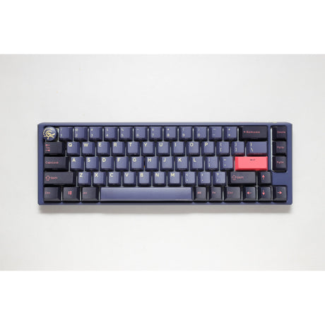 Tastiera meccanica Ducky one 3 cosmic blue SF RGB (blu scuro, layout USA (Qwerty), Cherry MX Speed Silver, 65%, LED RGB, PBT double-shot, hot-swap, meccanica Quack)