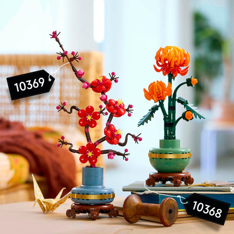 Crisantemo di icone Lego - collezione botanica - 10368