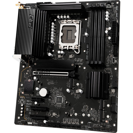 Scheda madre Asrock Z890 Pro-A WiFi Socket 1851 (nera, RAID, 2,5 GB-LAN, WiFi 6e, BT, audio, ATX)