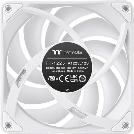 Thermaltake ct120 ex reverse argb sync ventola di raffreddamento per PC neve (pacchetto da 3 ventole) ventole per case (bianco, 3 pezzi, 120 x 120 x 25 mm, pwm)