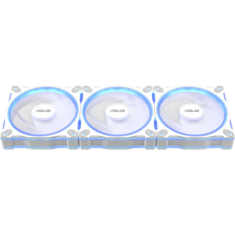 Ventola inversa Asus prime mr120 argb - ventole per case in confezione tripla (bianco, 3 pezzi, 120 x 120 x 28 mm, 3 pezzi)
