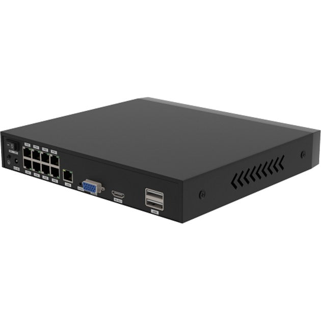 Foscam fn9108he, videoregistratore di rete poe 8 canali 5mp (nero, poe, senza hdd)