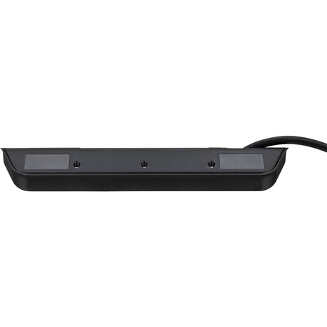 Brennerstuhl ®estilo listello di connessione angolare con funzione di ricarica USB a 4 vie 2 prese di protezione 2 euro argento nero