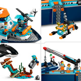 Lego City - Giocattolo per la costruzione di una nave per la ricerca polare (60368)