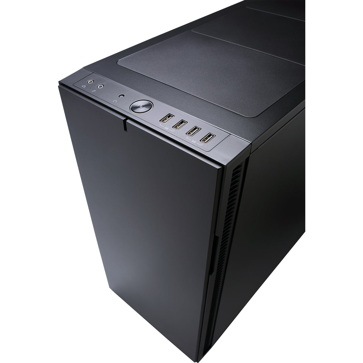 Il design frattale definisce l'alloggiamento midi tower r5 (nero | 4x usb-a)