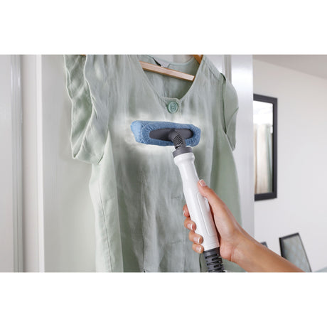 Black+decker fsmh1321 scopa a vapore 1600w con 6 accessori pulitore a vapore (bianco blu-grigio)