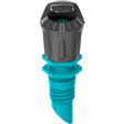Irrigatore Gardena 180° (turchese nero, 5 pezzi)