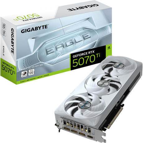 Scheda grafica Gigabyte GeForce RTX 5070 Ti Eagle OC Ice SFF 16G (3x Display Port, 1x HDMI)