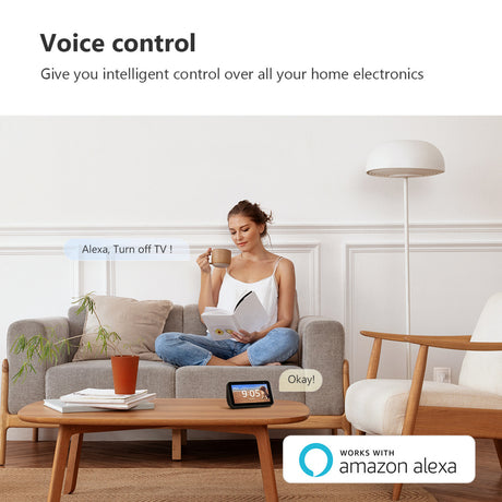 Imou ce2p smart plug (4 pezzi) spina (bluetooth 5.0, materia)