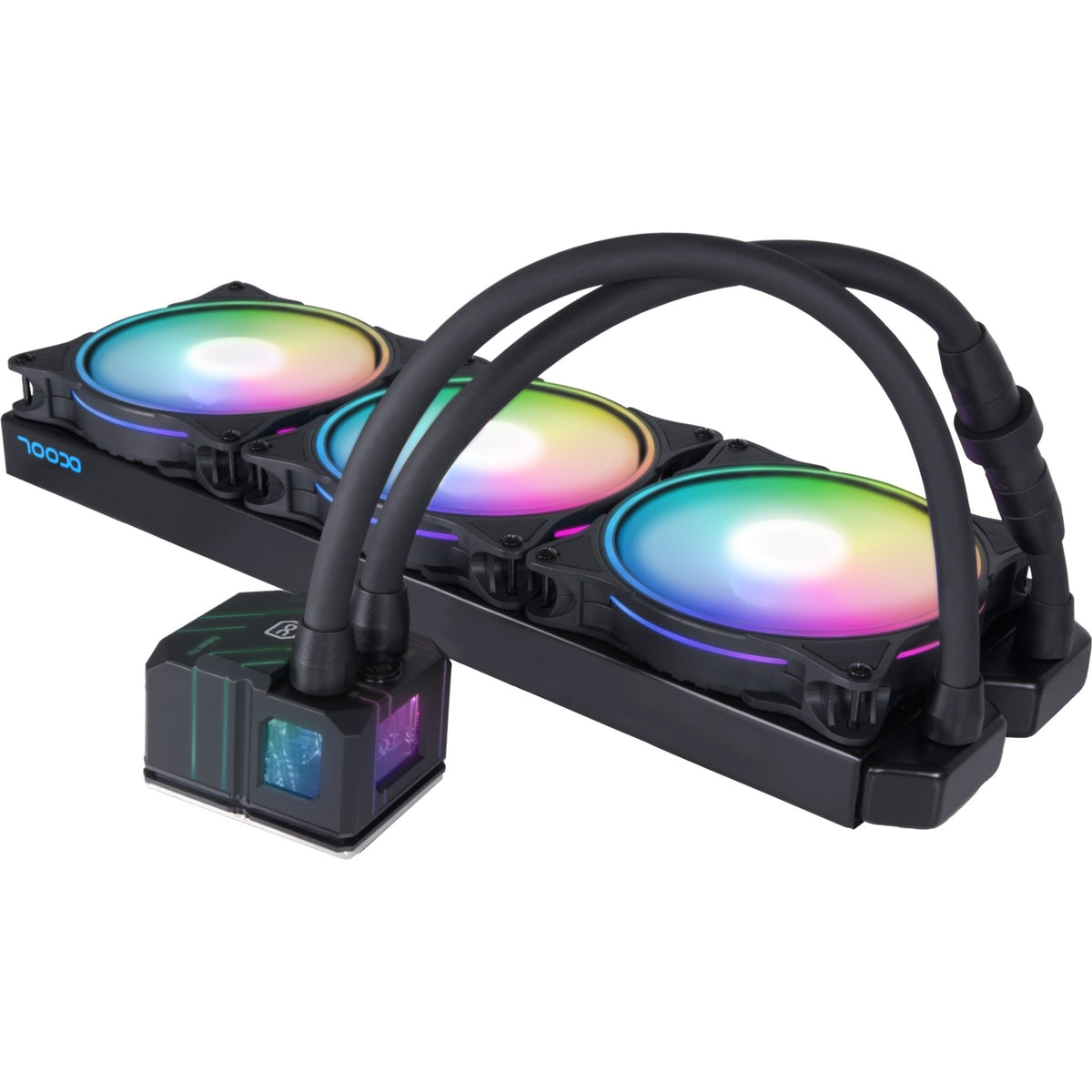 Alphacool eisbaer pro aurora 420 raffreddamento ad acqua (nero)