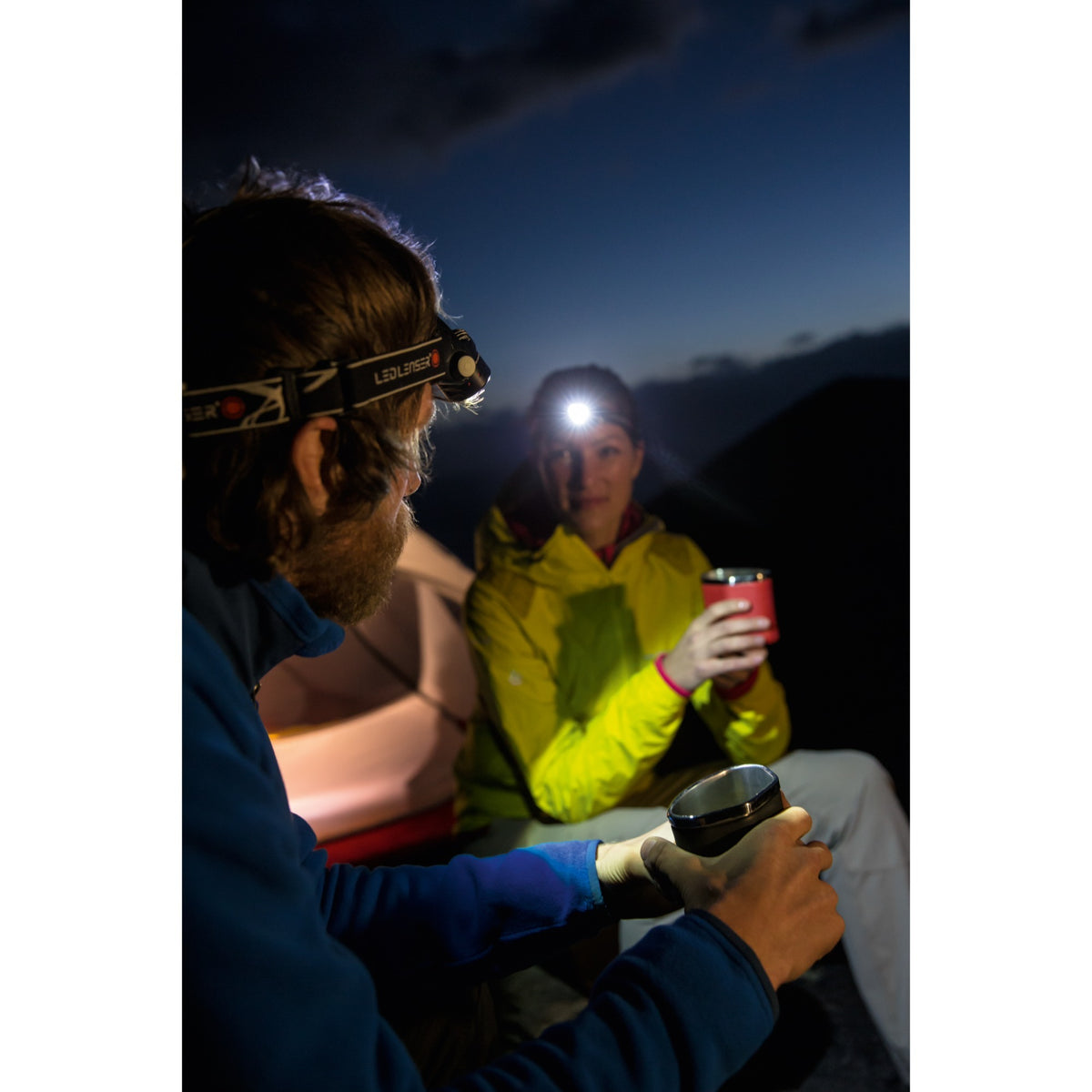 Lampada frontale Ledlenser h14r.2 Illuminazione LED (850 lm, 6000 - 8000k)