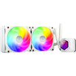 Silverstone sst-pf240w-argb-v2 raffreddamento ad acqua (bianco, incluso controller RGB)