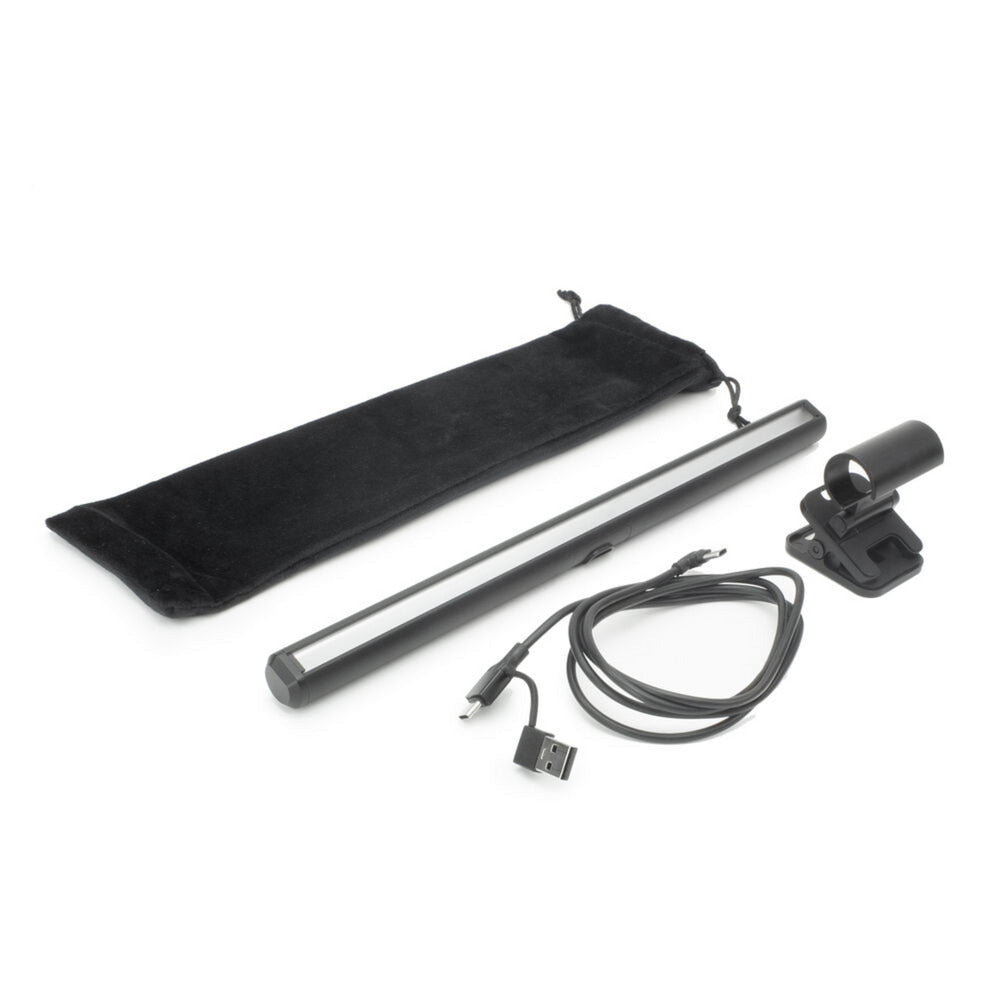 Barra luminosa a LED per laptop con clip dimmerabile Act Connectivity Barra LED (nera, alimentata tramite USB, 3000k-6500k)