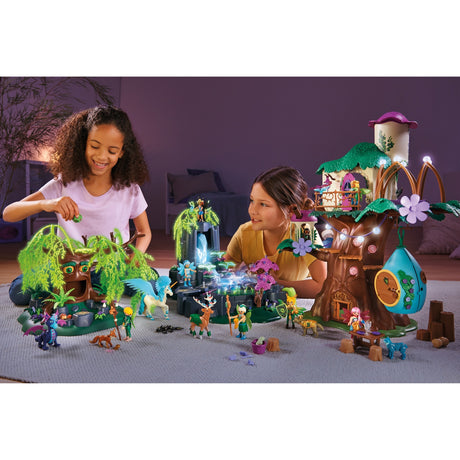 Playmobil Ayuma - Fata Cavaliere con Totem Giocattolo da costruzione per animali (70802)