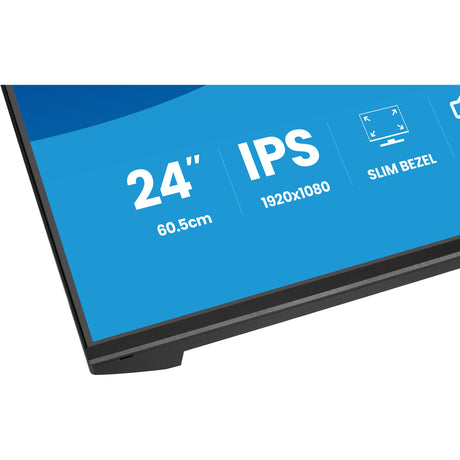 Monitor Iiyama prolite x2493hsu-b1 23,8 (nero (opaco), 120 Hz, HDMI, porta display, USB, audio)