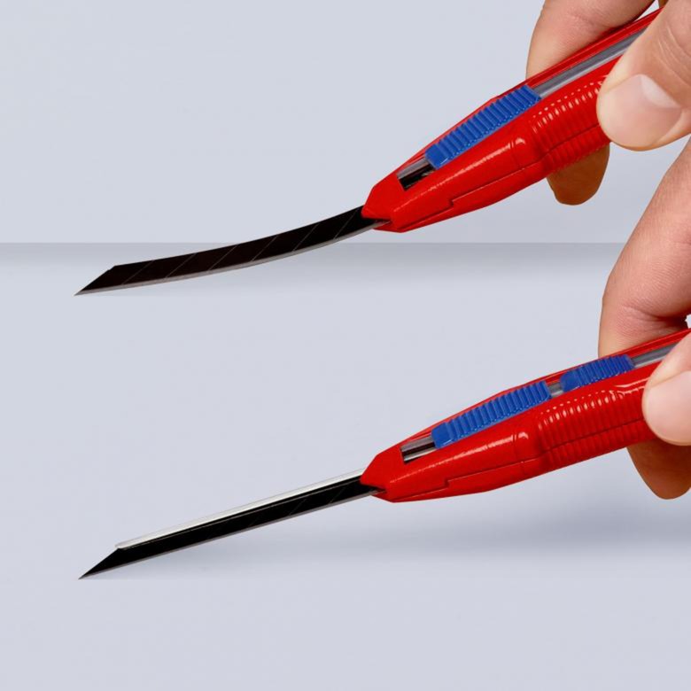 Taglierino universale Knipex cutix (rosso blu, incl. 2 lame)