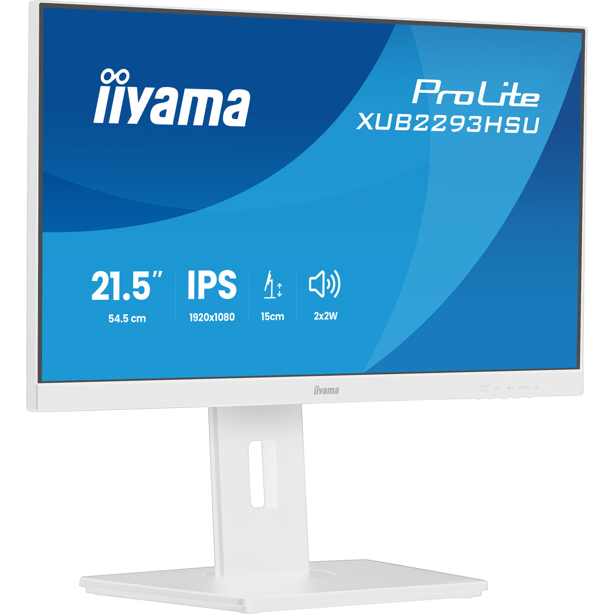 Monitor Iiyama prolite xub2293hsu-w7 21,5 (bianco (opaco), HDMI, porta display, 2x USB-A)