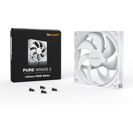 Silenzio! ventola del case pure Wings 3 PWM (bianca, 140 x 140 x 25 mm)