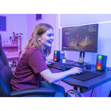 Trust GXT 611 Wezz Illuminated 2.0 RGB Set di altoparlanti Altoparlante per PC (Nero, LED RGB)