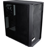Custodia midi tower meshify c dal design frattale (nero | 2x USB-A | vetro temperato)