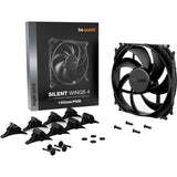 Silenzio! ventola del case silent Wings 4 PWM (nera, 140 x 140 x 25 mm)